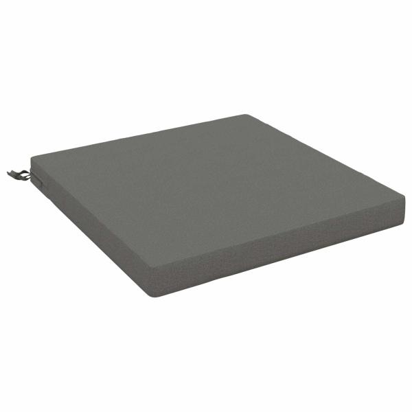 Sitzkissen SOEST 100 % Polyester Grau 80 x 80 x 7 cm