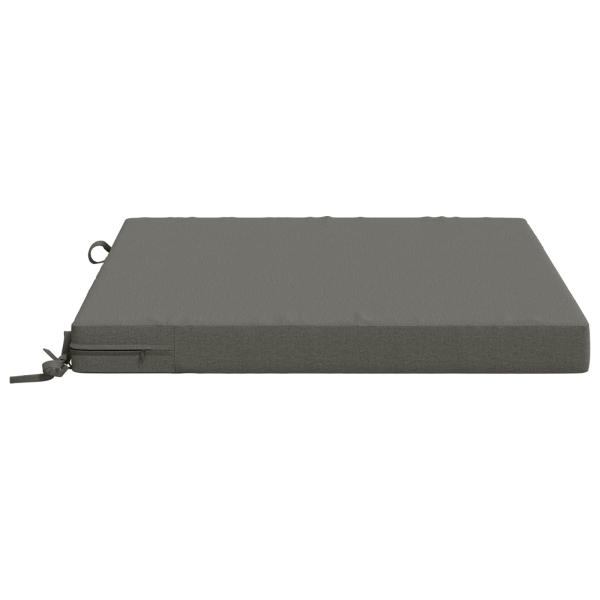 Sitzkissen SOEST 100 % Polyester Grau 80 x 80 x 7 cm