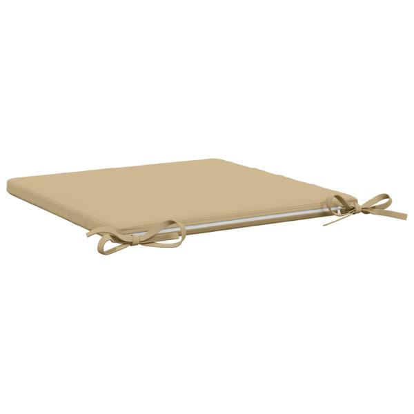 4-teilige Sitzkissen SOEST 4 stk. 100 % Polyester Beige