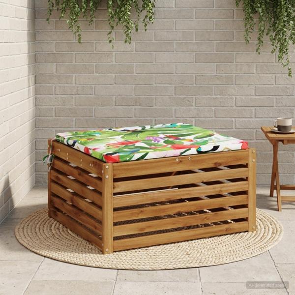 ARDEBO.de - 1-teiliges Sitzkissen SOEST 100 % Polyester Mehrfarbig