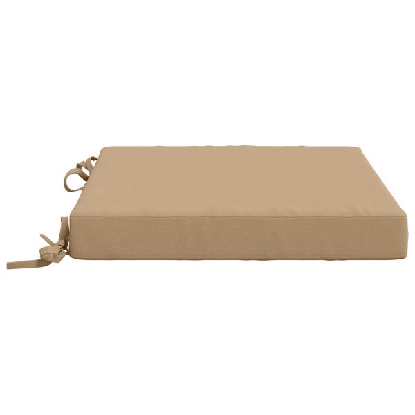 4-teilige Sitzkissen SOEST 4 stk. 100 % Polyester Sand