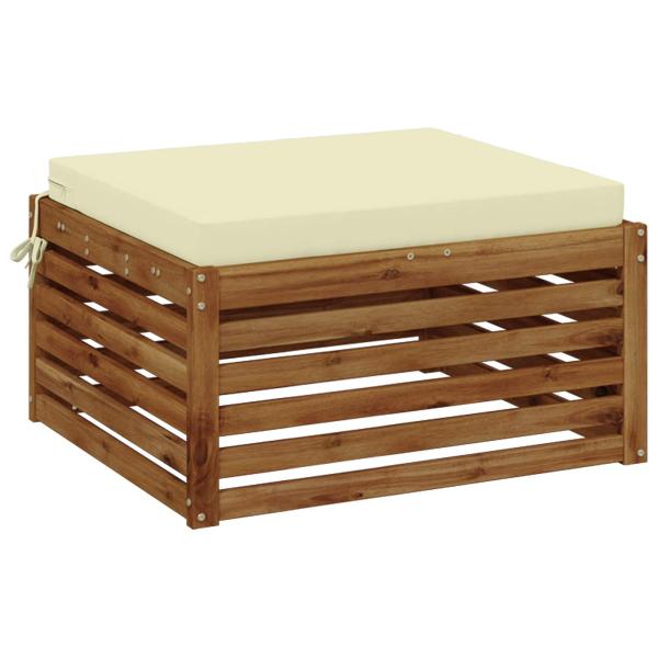 1-teiliges Sitzkissen SOEST 100 % Polyester Creme