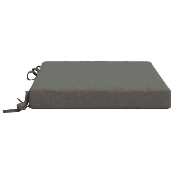 Sitzkissen SOEST 4 stk. 100 % Polyester Grau 40 x 40 x 7 cm