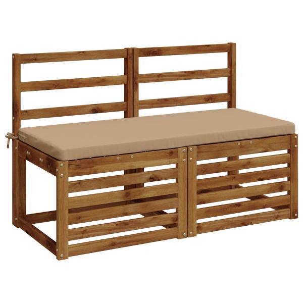Bankkissen SOEST 100 % Polyester Sand 120 x 50 x 5 cm