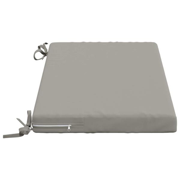 Bankkissen SOEST 100 % Polyester Grau 60 x 40 x 5 cm