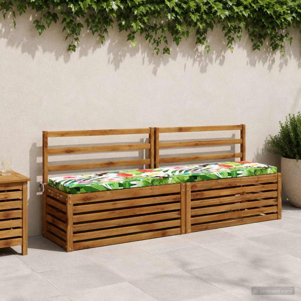ARDEBO.de - Bankkissen SOEST 100 % Polyester Mehrfarbig 180 x 40 x 5 cm