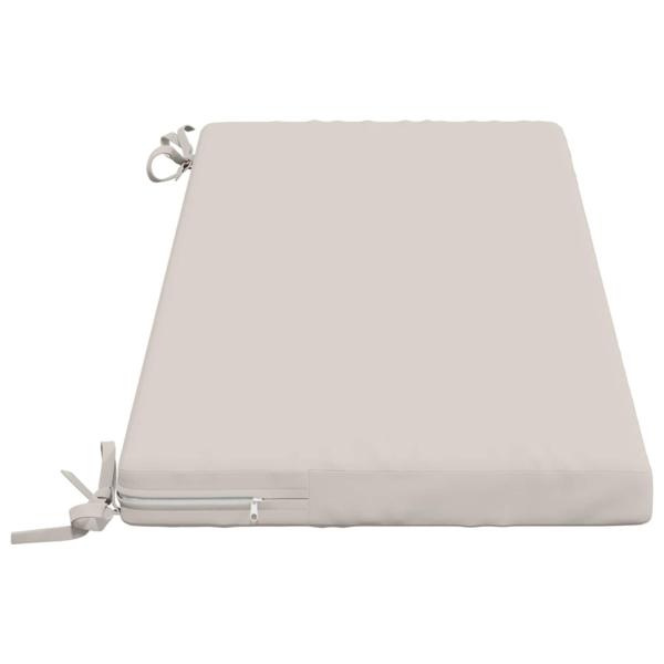 Bankkissen SOEST 100 % Polyester Weiß 100 x 40 x 5 cm