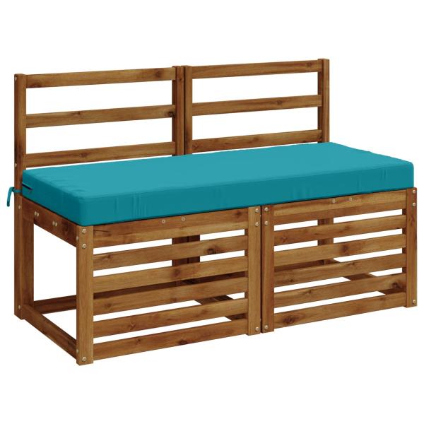 Bankkissen SOEST 100 % Polyester Türkis 120 x 50 x 8 cm