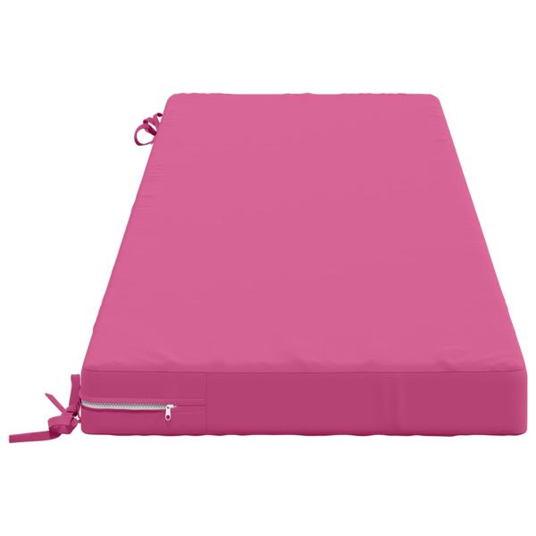 Bankkissen SOEST 100 % Polyester Rosa 150 x 50 x 8 cm