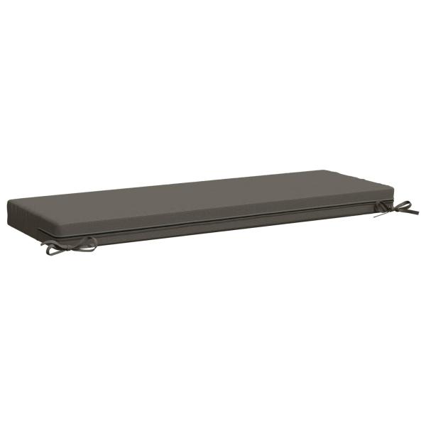 Bankkissen SOEST 100 % Polyester Grau 100 x 40 x 8 cm