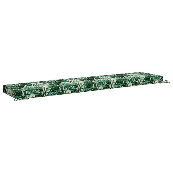 Bankkissen SOEST 100 % Polyester Blattmuster 170 x 40 x 8 cm