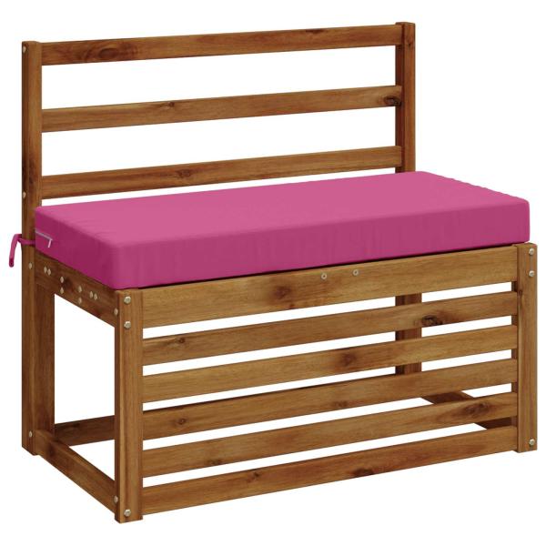 Bankkissen SOEST 100 % Polyester Rosa 60 x 40 x 8 cm