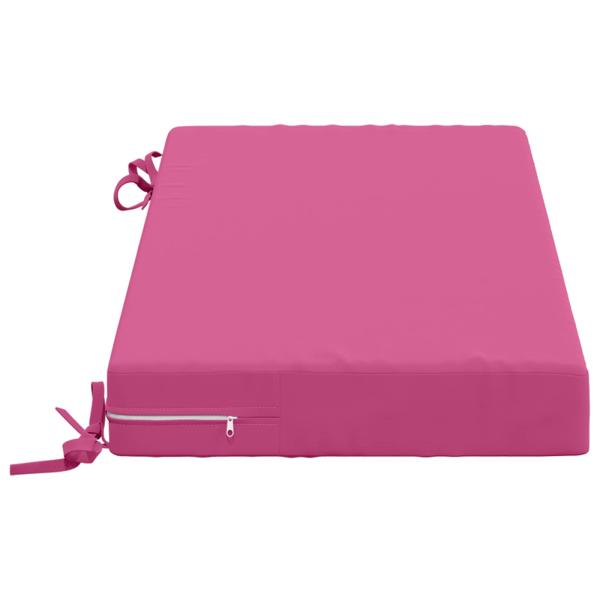 Bankkissen SOEST 100 % Polyester Rosa 60 x 40 x 8 cm
