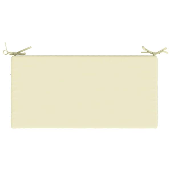 Bankkissen SOEST 100 % Polyester Creme 60 x 40 x 8 cm