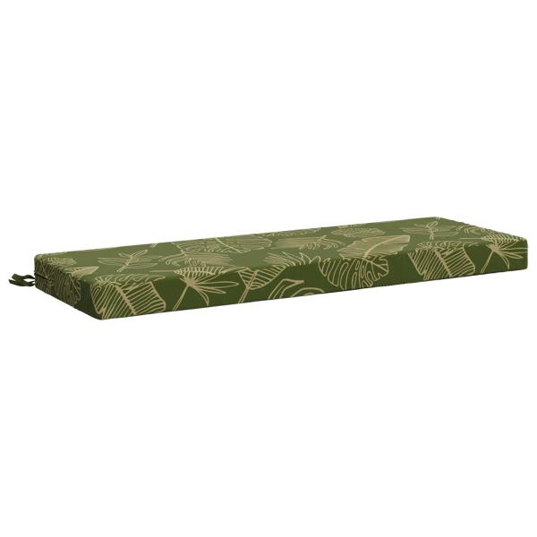 Bankkissen SOEST 100 % Polyester Blattdesign 100 x 40 x 8 cm