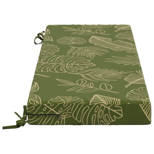 Bankkissen SOEST 100 % Polyester Blattdesign 100 x 40 x 8 cm