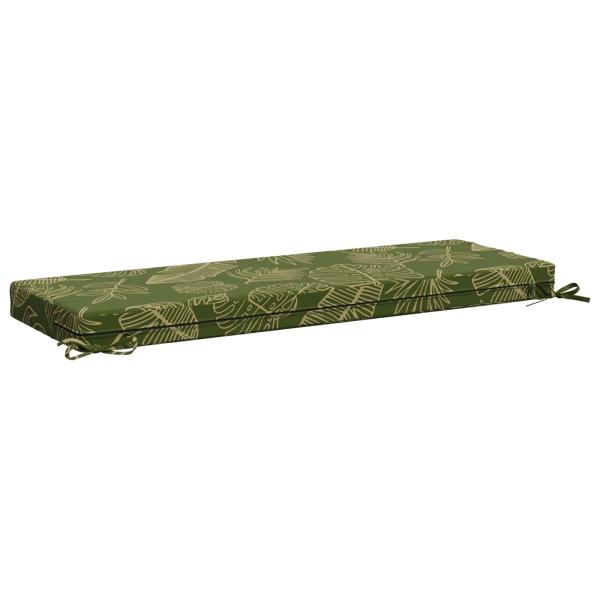 Bankkissen SOEST 100 % Polyester Blattdesign 100 x 40 x 8 cm