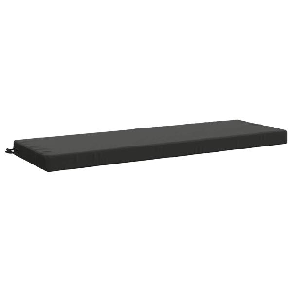 Bankkissen SOEST 100 % Polyester Anthrazit 150 x 50 x 8 cm