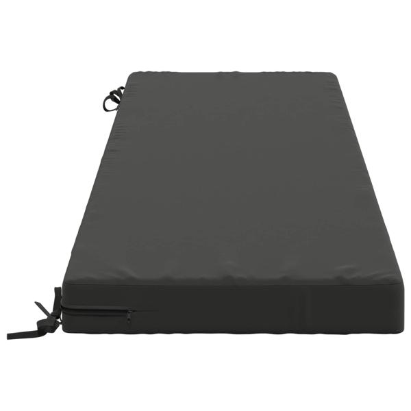 Bankkissen SOEST 100 % Polyester Anthrazit 150 x 50 x 8 cm