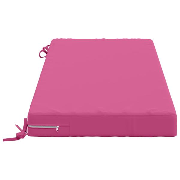 Bankkissen SOEST 100 % Polyester Rosa 120 x 50 x 8 cm