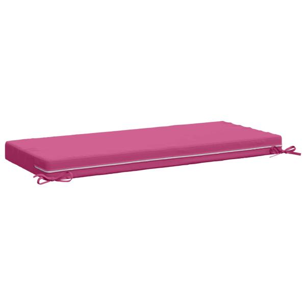 Bankkissen SOEST 100 % Polyester Rosa 120 x 50 x 8 cm