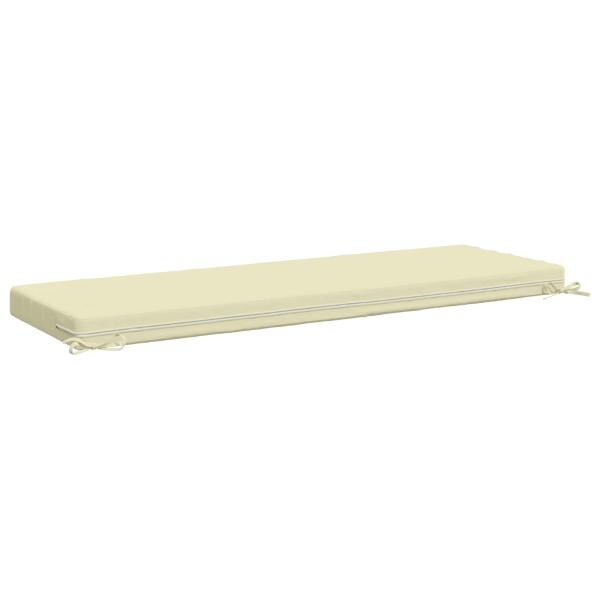 Bankkissen SOEST 100 % Polyester Creme 150 x 50 x 8 cm