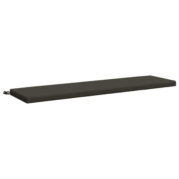 Bankkissen SOEST 100 % Polyester Anthrazit 150 x 40 x 5 cm