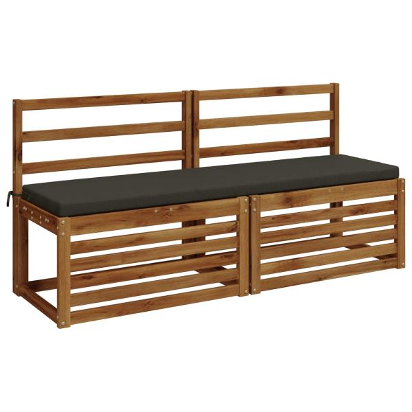 Bankkissen SOEST 100 % Polyester Anthrazit 150 x 40 x 5 cm