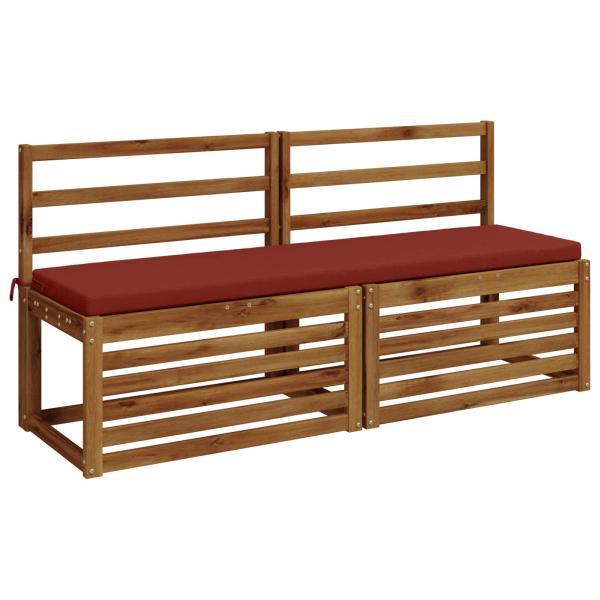 Bankkissen SOEST 100 % Polyester Rot 140 x 40 x 5 cm