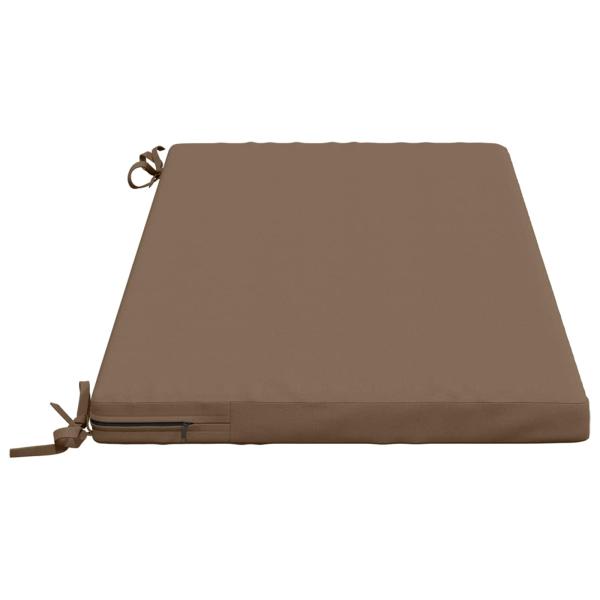 Bankkissen SOEST 100 % Polyester Taupe 110 x 50 x 5 cm