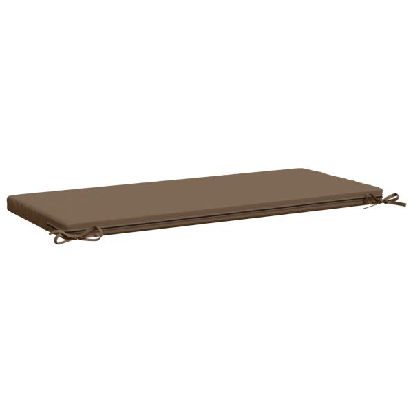 Bankkissen SOEST 100 % Polyester Taupe 110 x 50 x 5 cm
