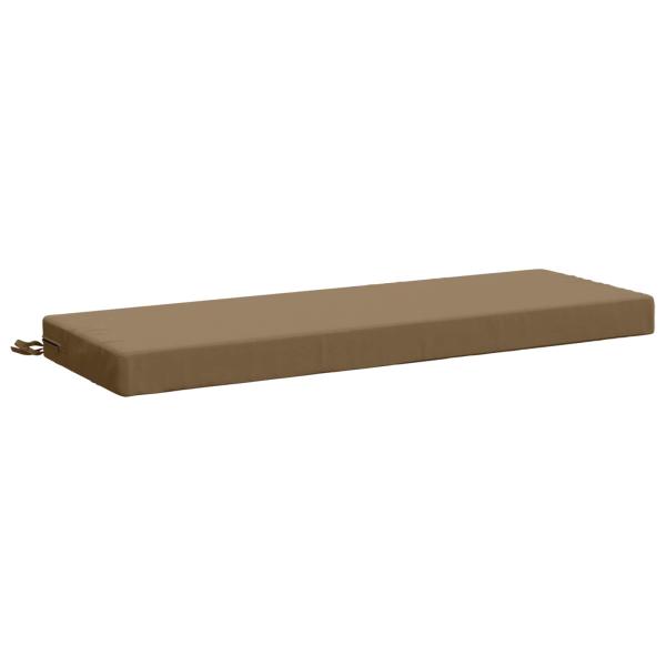 Bankkissen SOEST 100 % Polyester Taupe 120 x 40 x 8 cm