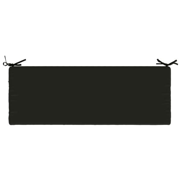 Bankkissen SOEST 100 % Polyester Schwarz 100 x 40 x 8 cm