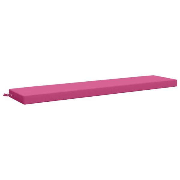 ARDEBO.de - Bankkissen SOEST 100 % Polyester Rosa 170 x 40 x 8 cm