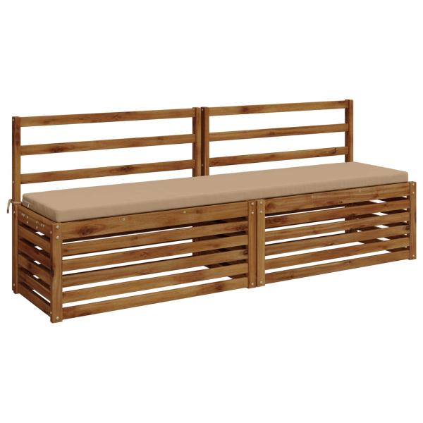 Bankkissen SOEST 100 % Polyester Sand 170 x 40 x 5 cm