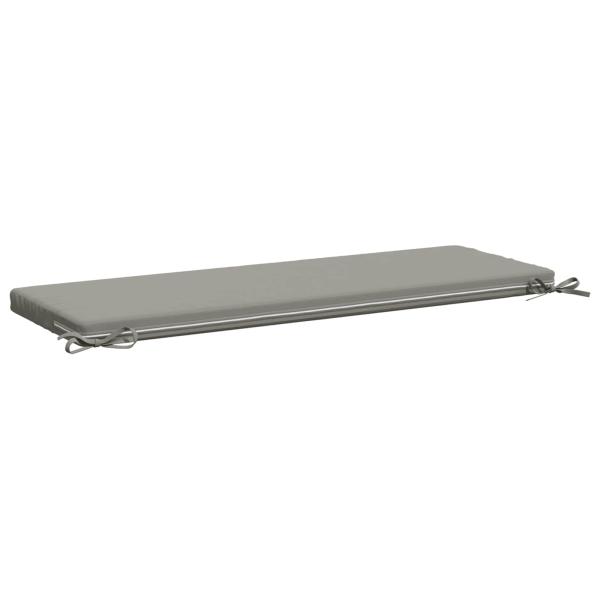 Bankkissen SOEST 100 % Polyester Grau 120 x 40 x 5 cm