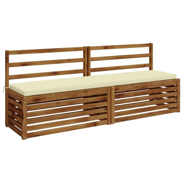 Bankkissen SOEST 100 % Polyester Creme 180 x 40 x 5 cm