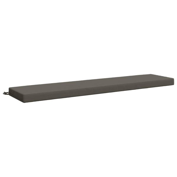 Bankkissen SOEST 100 % Polyester Grau 170 x 40 x 8 cm