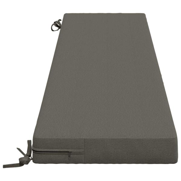 Bankkissen SOEST 100 % Polyester Grau 170 x 40 x 8 cm