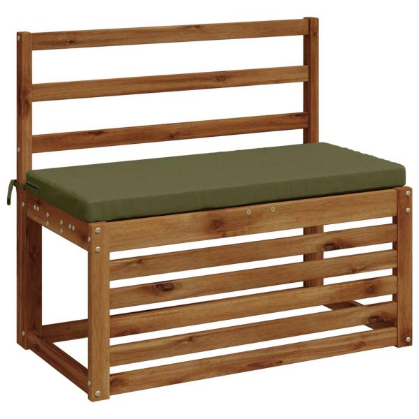 Bankkissen SOEST 100 % Polyester Olivgrün 60 x 40 x 5 cm