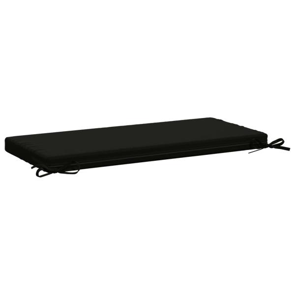 Bankkissen SOEST 100 % Polyester Schwarz 80 x 40 x 5 cm