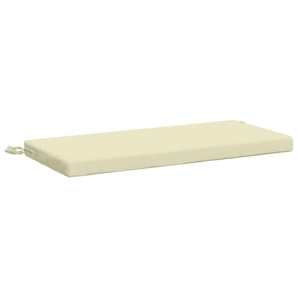 Bankkissen SOEST 100 % Polyester Creme 80 x 40 x 5 cm