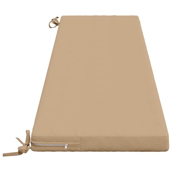 Bankkissen SOEST 100 % Polyester Sand 200 x 40 x 5 cm