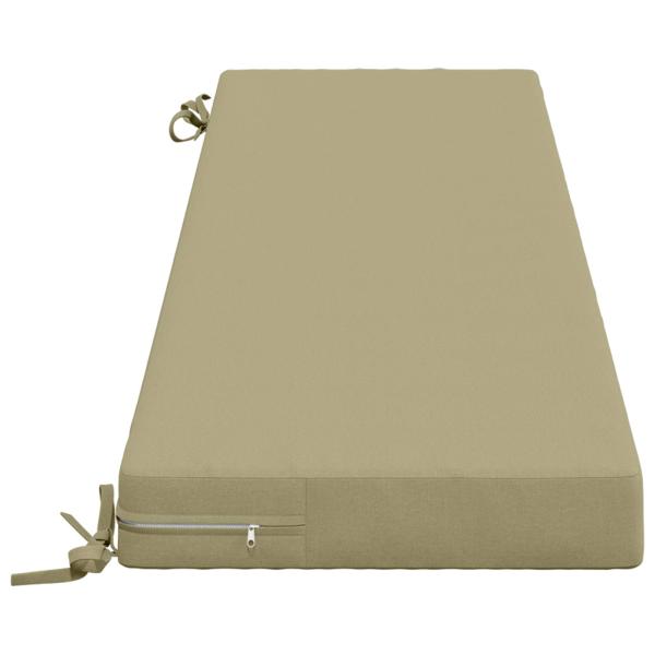 Bankkissen SOEST 100 % Polyester Hellgrün 140 x 40 x 8 cm