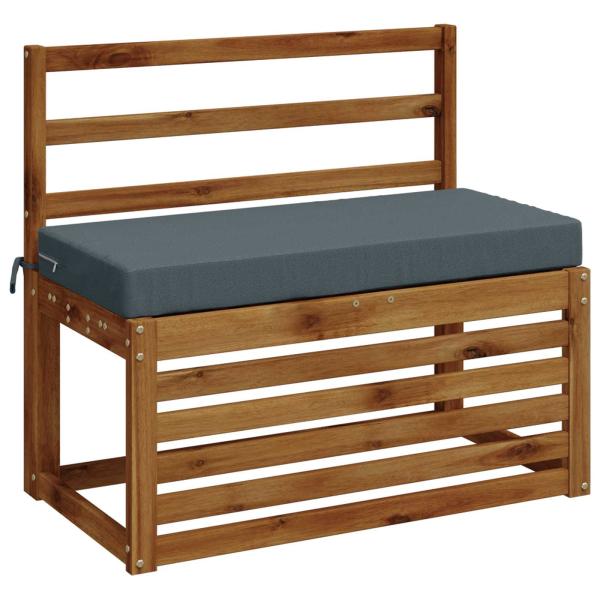 Bankkissen SOEST 100 % Polyester Blau 80 x 40 x 8 cm