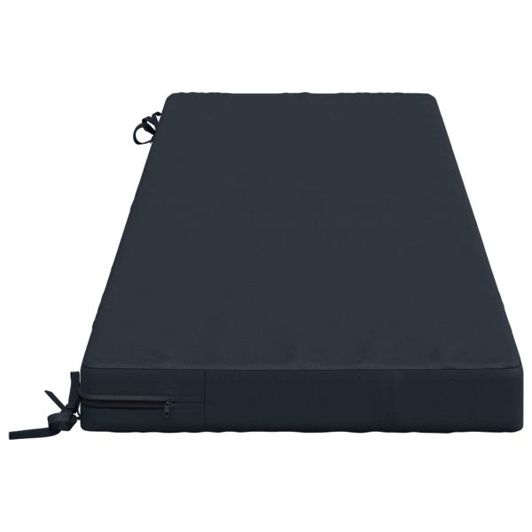 Bankkissen SOEST 100 % Polyester Dunkelblau 140 x 50 x 8 cm