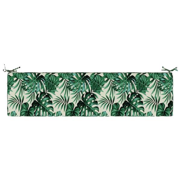 Bankkissen SOEST 100 % Polyester Blattmuster 150 x 40 x 8 cm