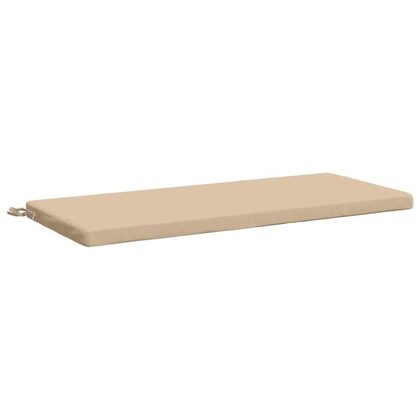 ARDEBO.de - Bankkissen SOEST 100 % Polyester Creme 120 x 50 x 5 cm