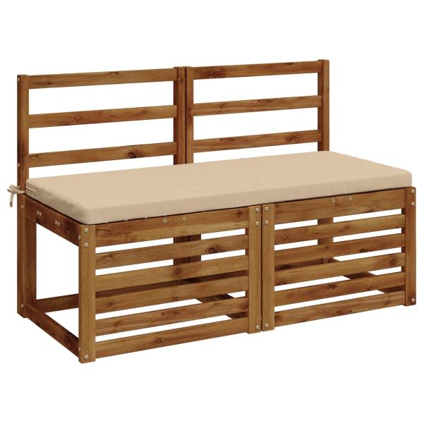 Bankkissen SOEST 100 % Polyester Creme 120 x 50 x 5 cm