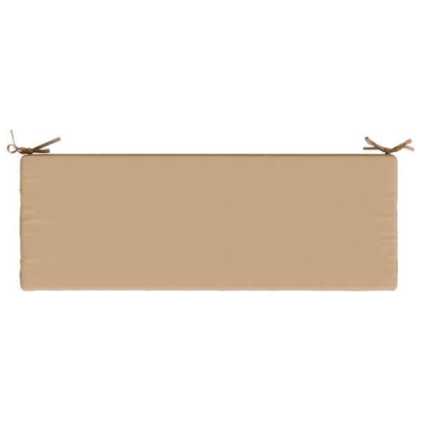 Bankkissen SOEST 100 % Polyester Sand 110 x 40 x 8 cm